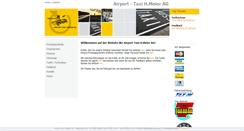 Desktop Screenshot of flughafentaxi.ch